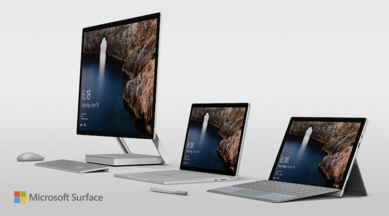 surface book i7 and surface studio
