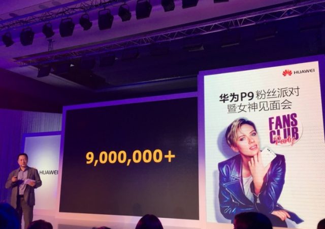 huawei sold 9 million plus p9 units