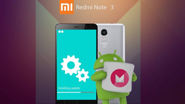 android 6.0.1 marshmallow rolls out for redmi note 3
