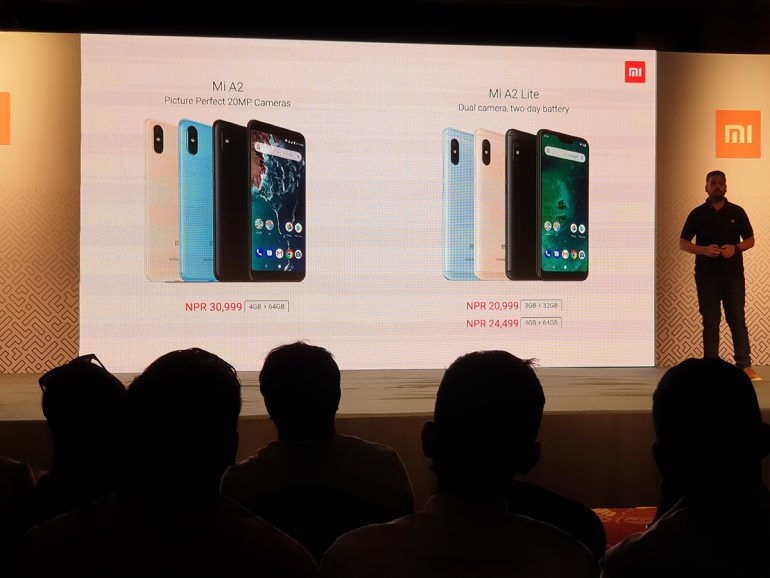 Xiaomi Mi A2 and Mi A2 Lite Price in Nepal