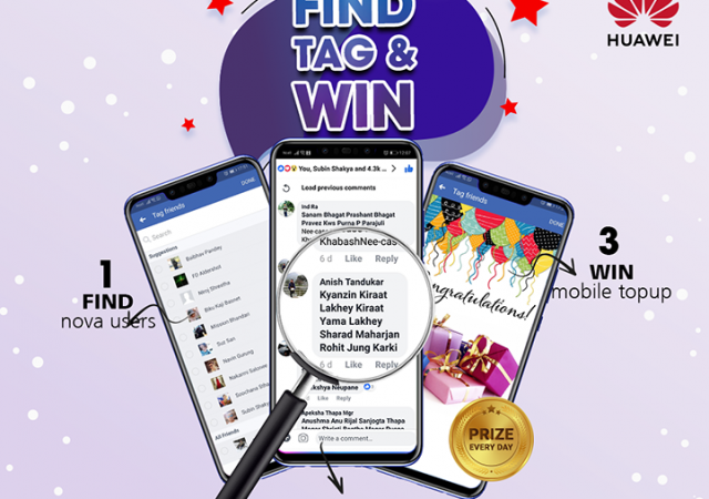 Win mobile top up everyday from Huawei