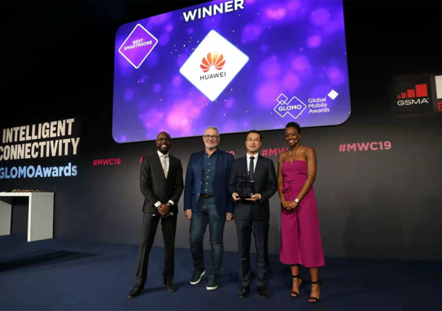 Huawei Mate 20 Pro wins Best Smartphone Award at MWC 2019