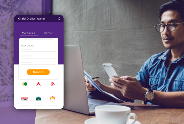 Pay Demat and MeroShare renewal fee through Khalti