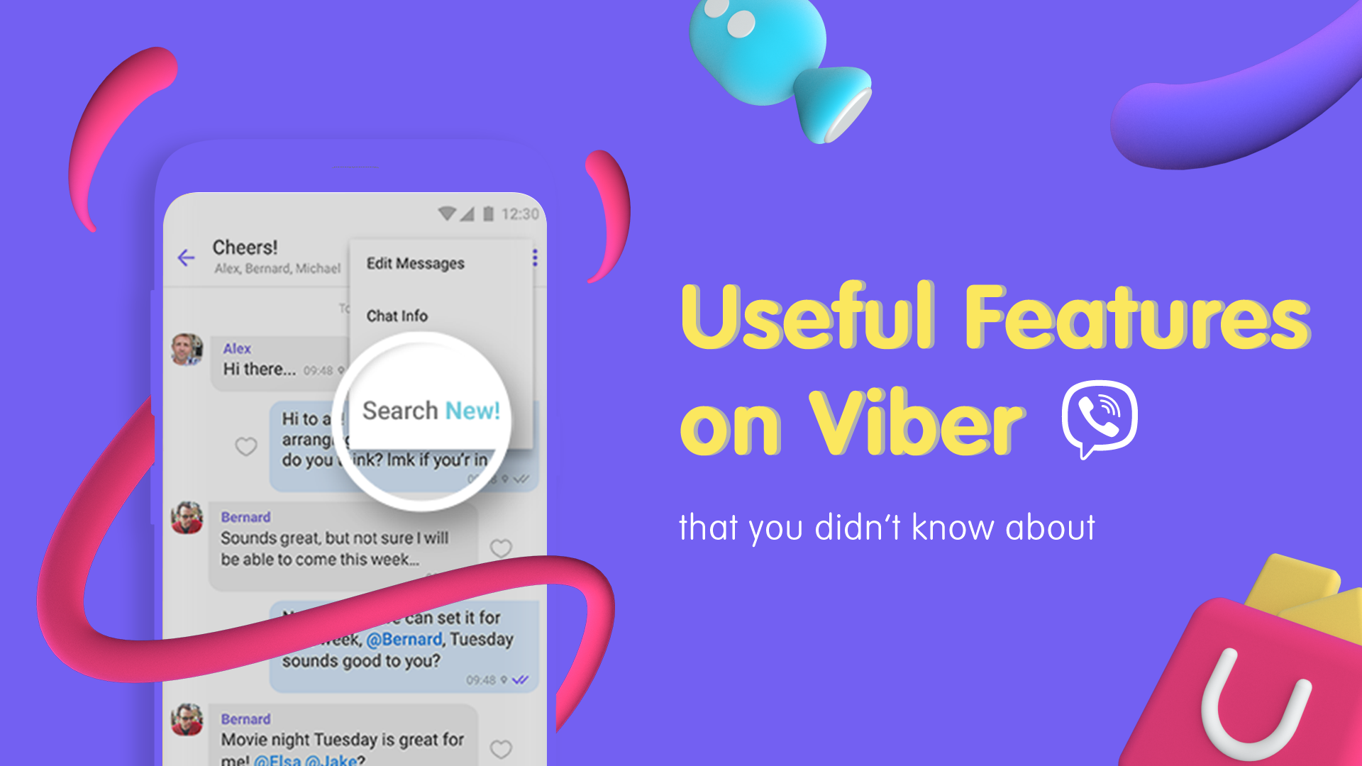 Useful features in Viber