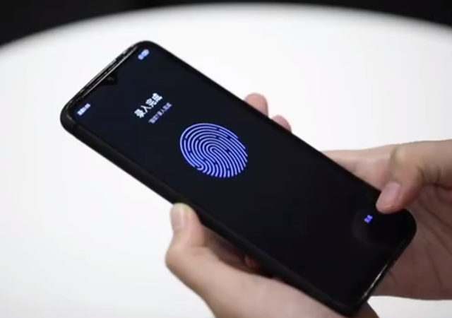 In-display fingerprint scanner on Redmi phone