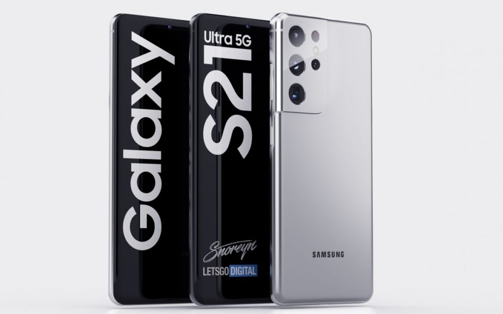 Samsung Galaxy S21 Ultra Render