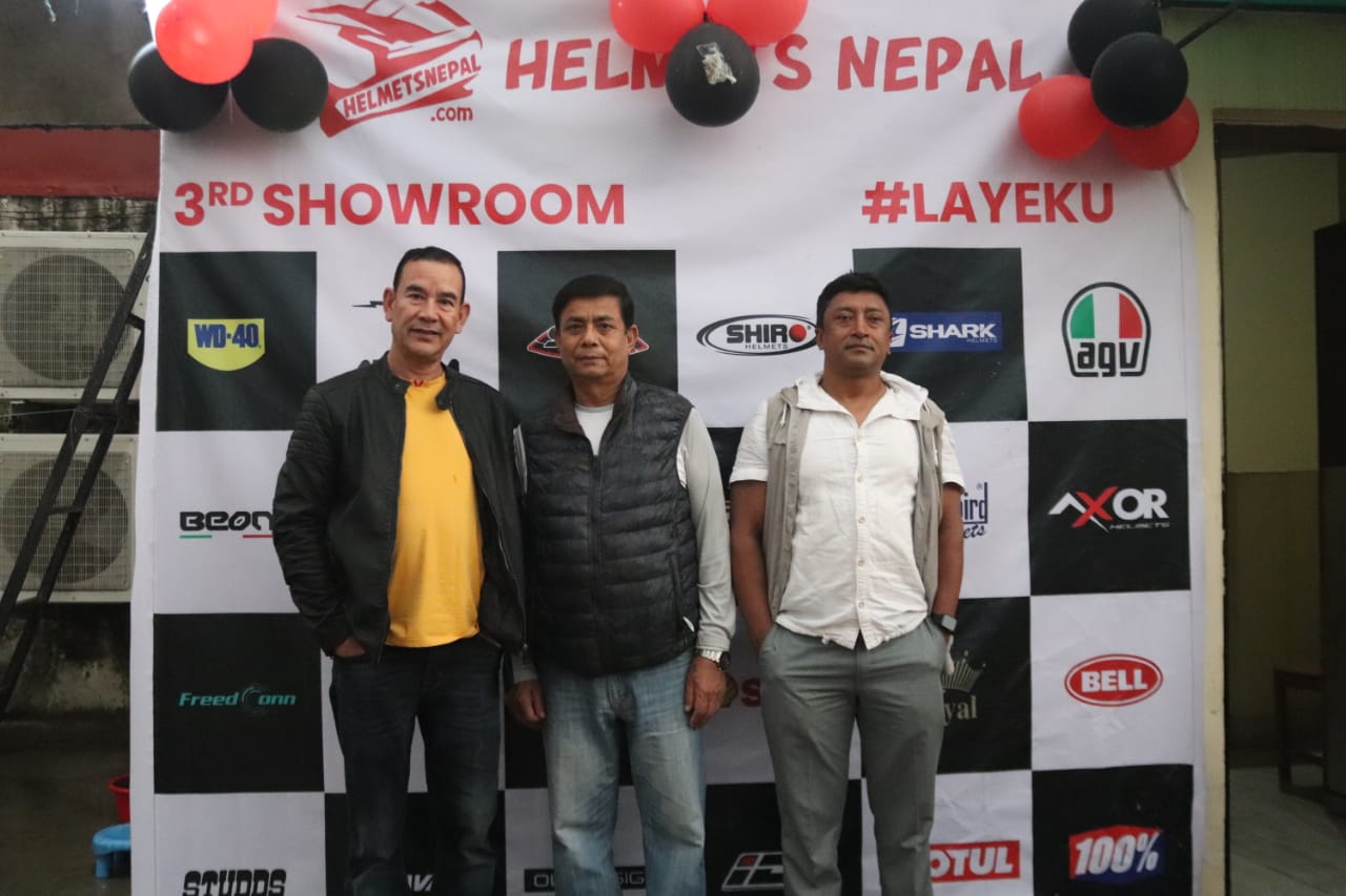 Helmets Nepal Showroom