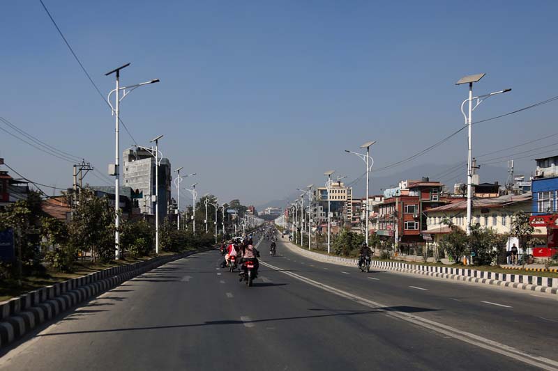 Smart Lights on the roads of Kathmandu and Lalitpur