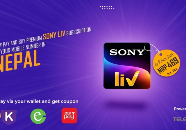 Pay for SonyLIV in Nepal