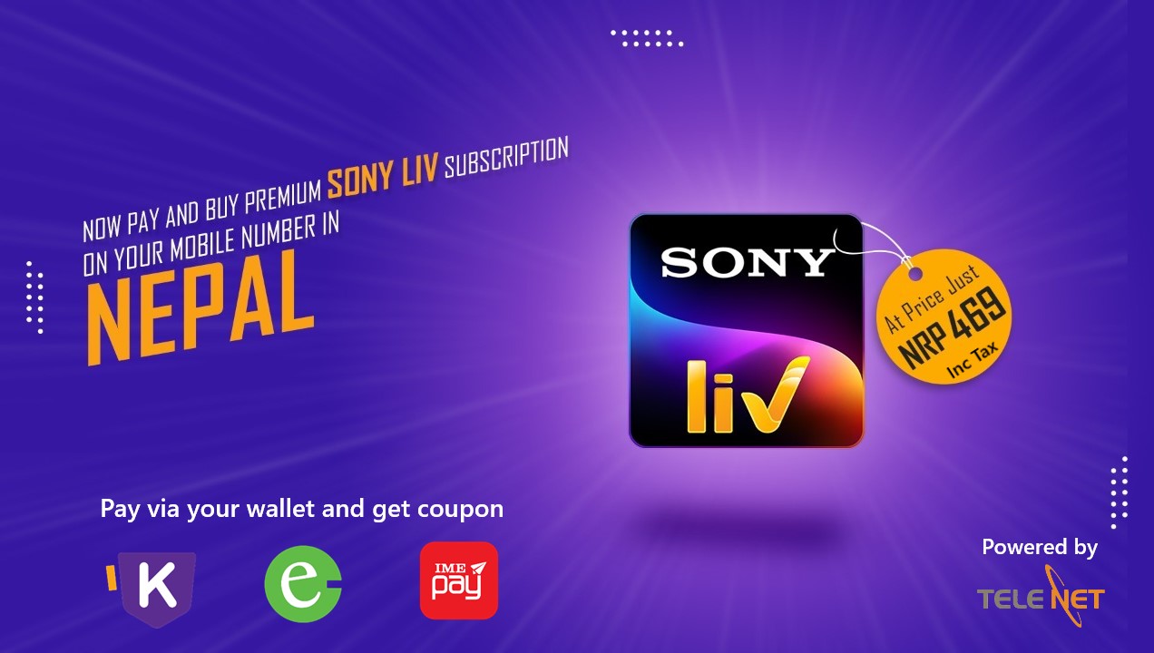Pay for SonyLIV in Nepal