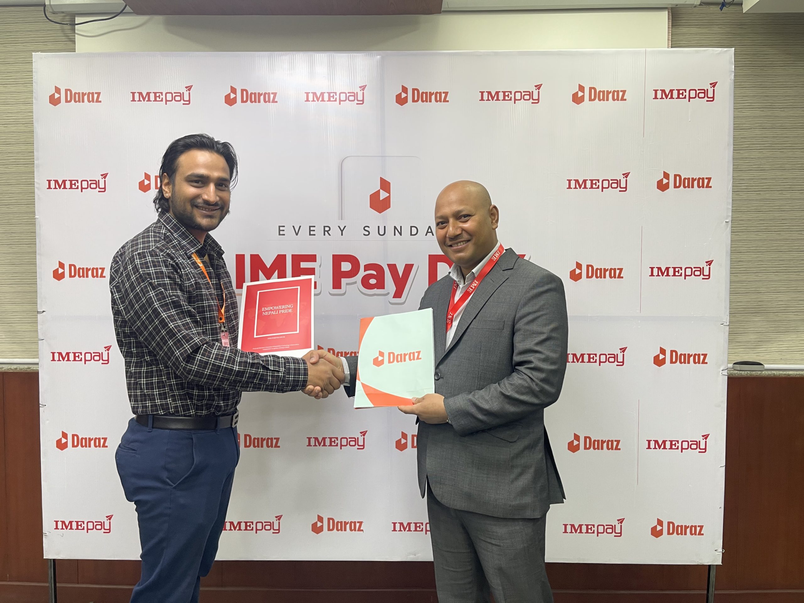 Daraz signs agreement with IME Pay for special Sunday discounts