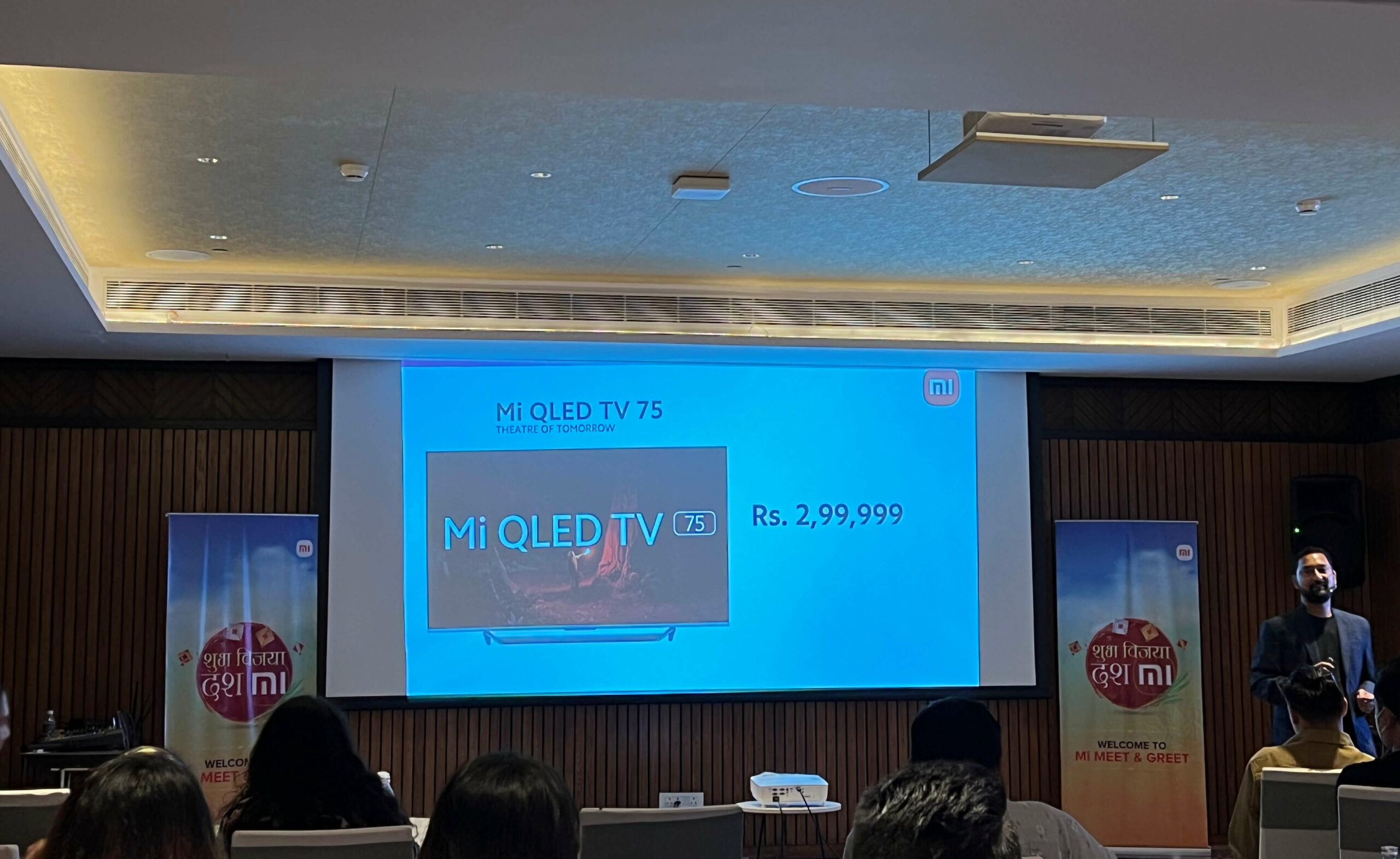 Xiaomi Mi TV Q1 75 launch event in Nepal