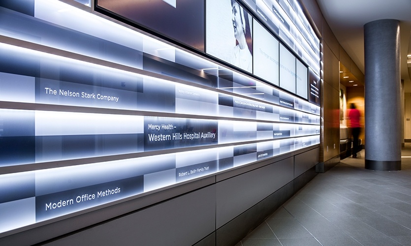 digital donor recognition walls