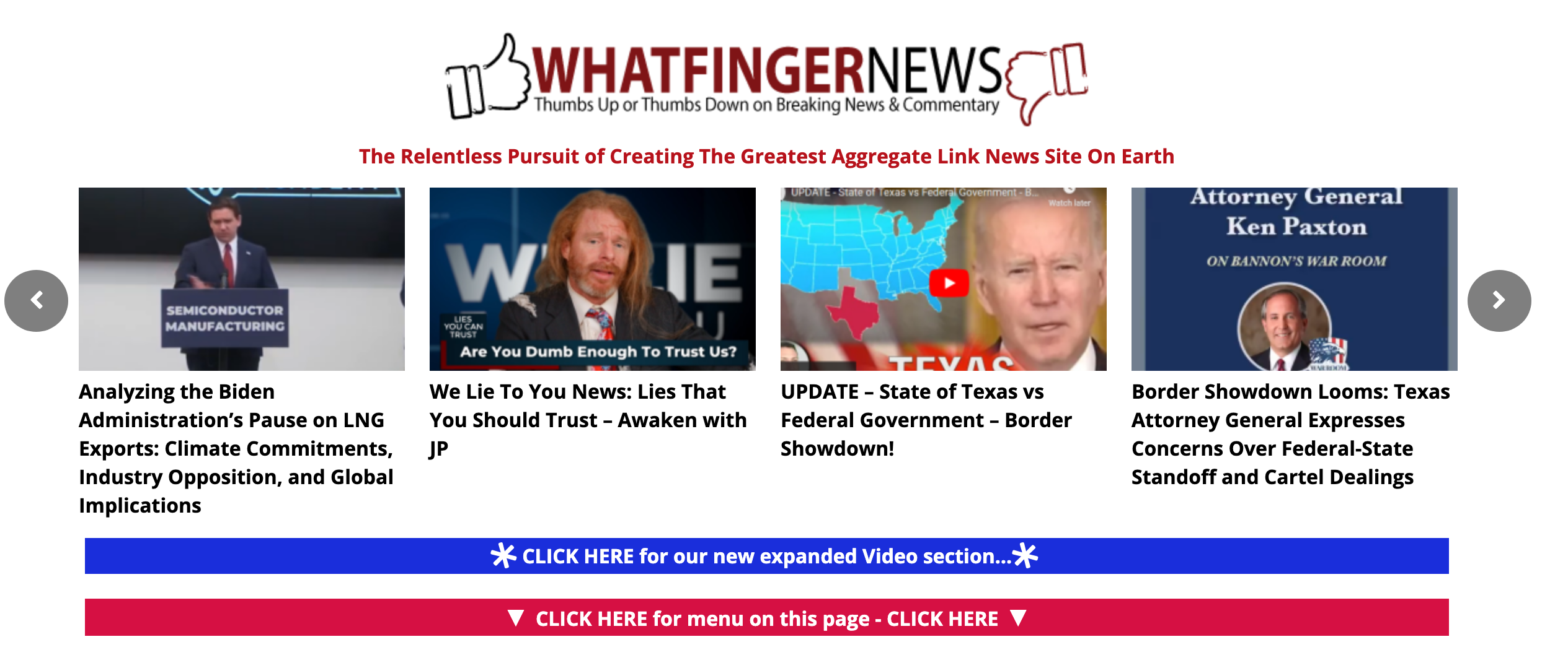 Whatfinger News Alternative to Drudge Alternative